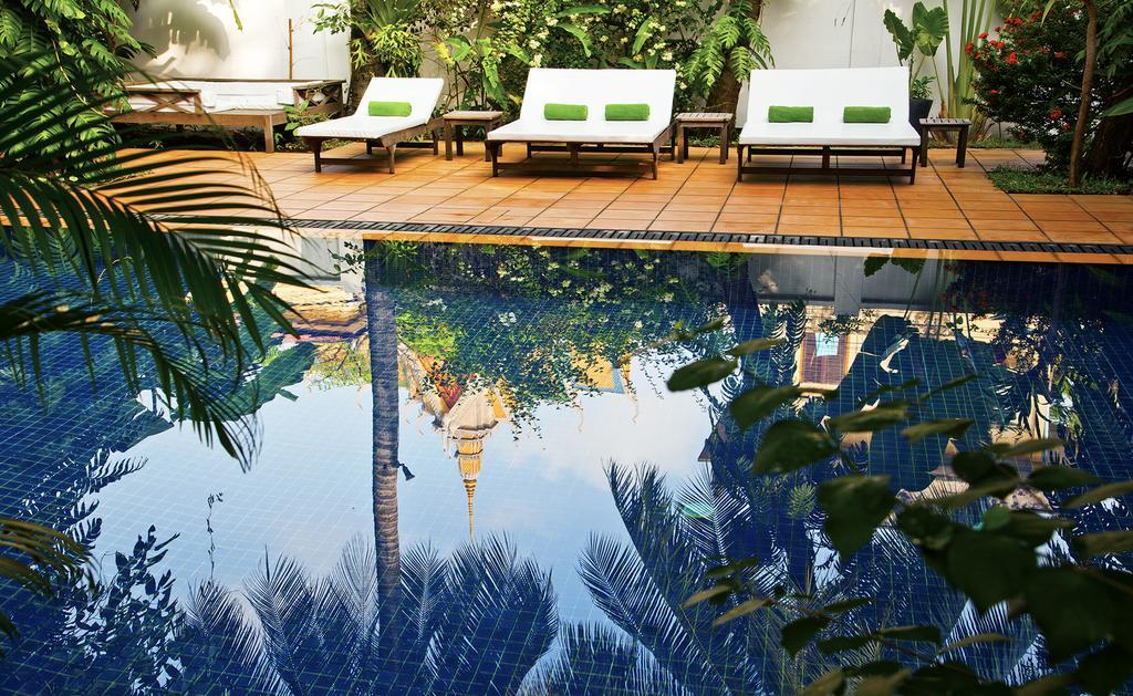 Villa Langka Hotel & Restaurant Phnom Pen Exterior foto
