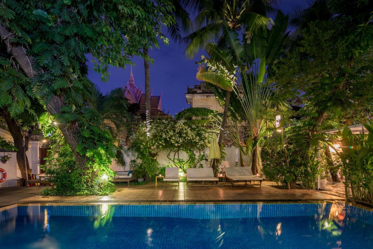 Villa Langka Hotel & Restaurant Phnom Pen Exterior foto